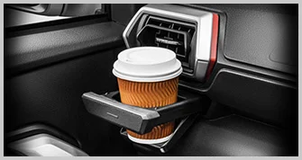 Built-In Cup Holder