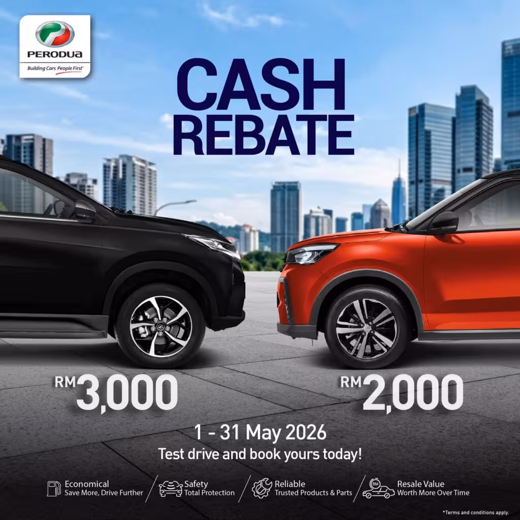 Promosi Perodua Mei 2026 - Aruz - Ativa